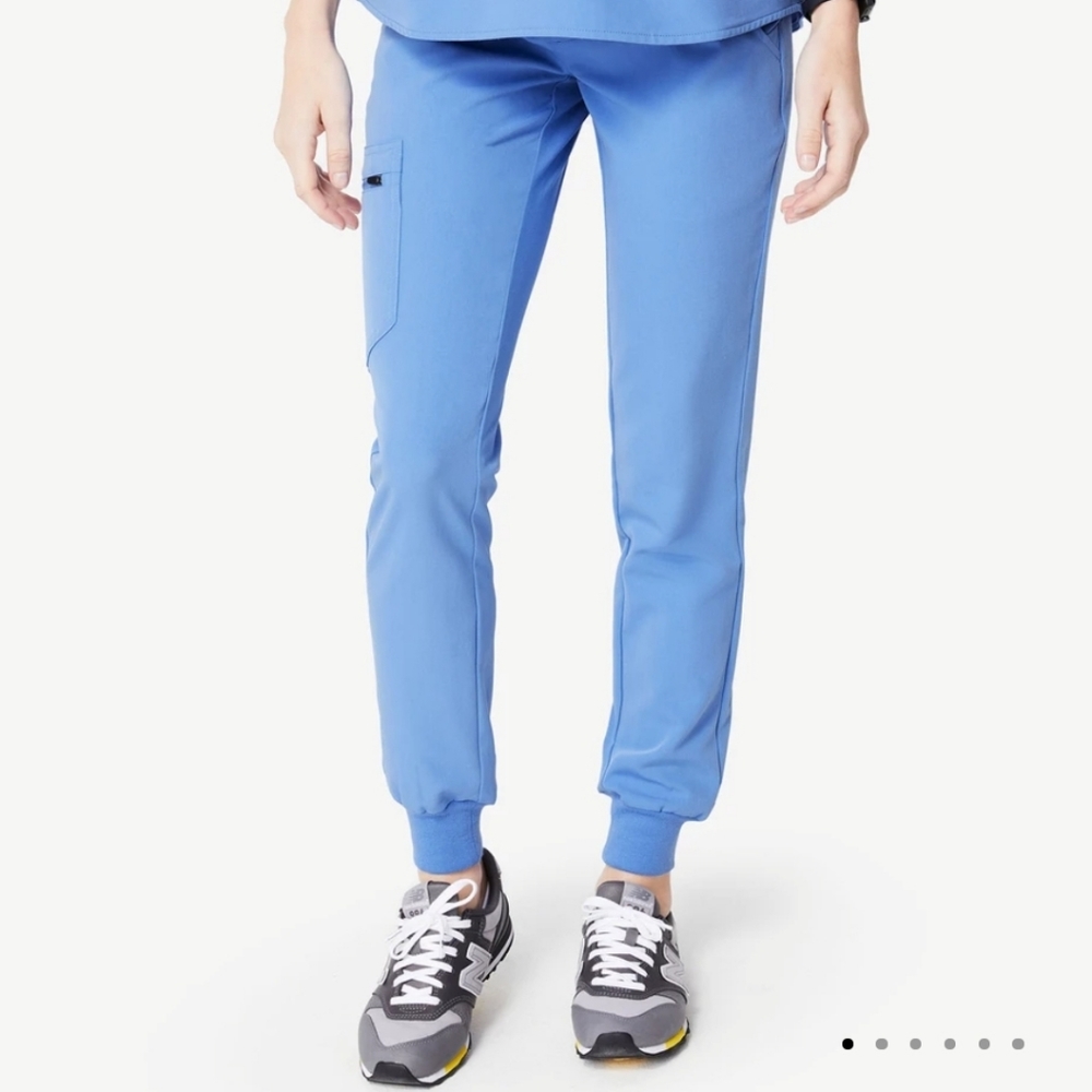 Figs Zamora Joggers - ceil blue - small